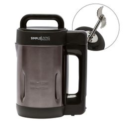 7-in-1 Soup Maker 1.6L | Hot & Cold Soups, Milks, Purées, Shakes, Sauces, Smoothies, Baby Foods, Cocktails $130 Retail