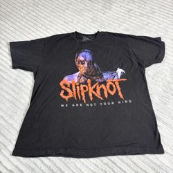 Slipknot We Are Not Your Kind Album T Shirt - Black - Band T - Men’s XL 