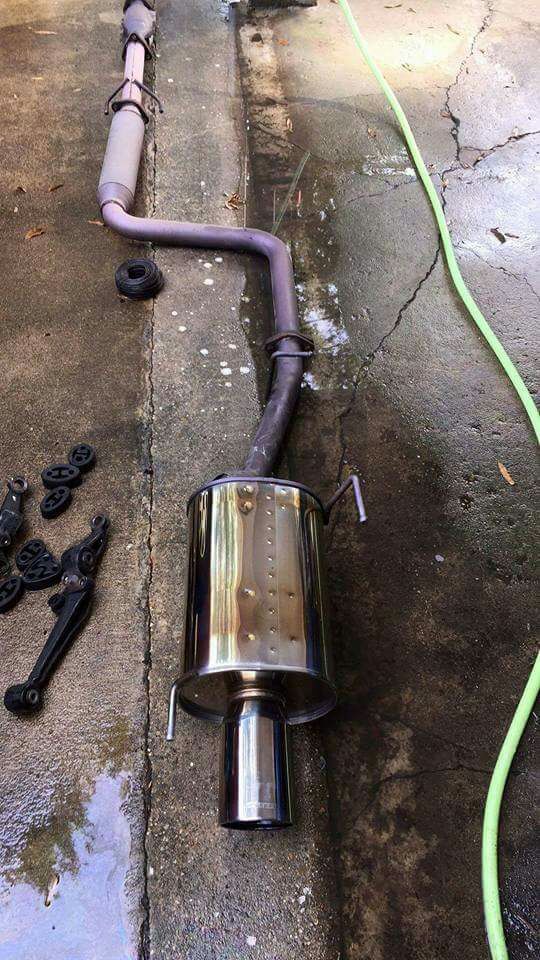 92-96 Honda Prelude Apexi WS2 Catback Exhaust