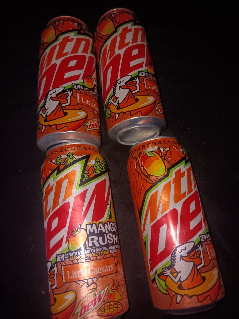 Unreleased Mountain Dew MANGO RUSH