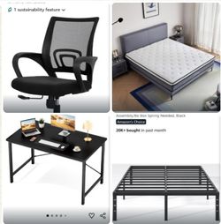 Moving Sale – Complete Bedroom & Home Office Setup (Like New) Price: $220 OBO
