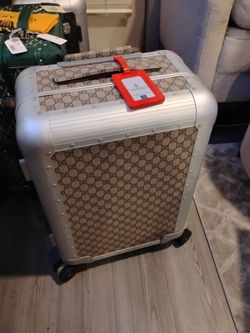 Gucci Beige GG Porter Trolley, Carry-on