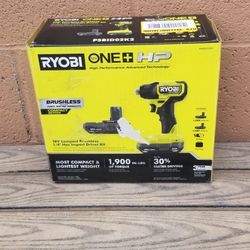 ryobi 18v brushless impact driver kit 