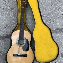 Acoustic Guitar Vintage Crestline Model C1T105