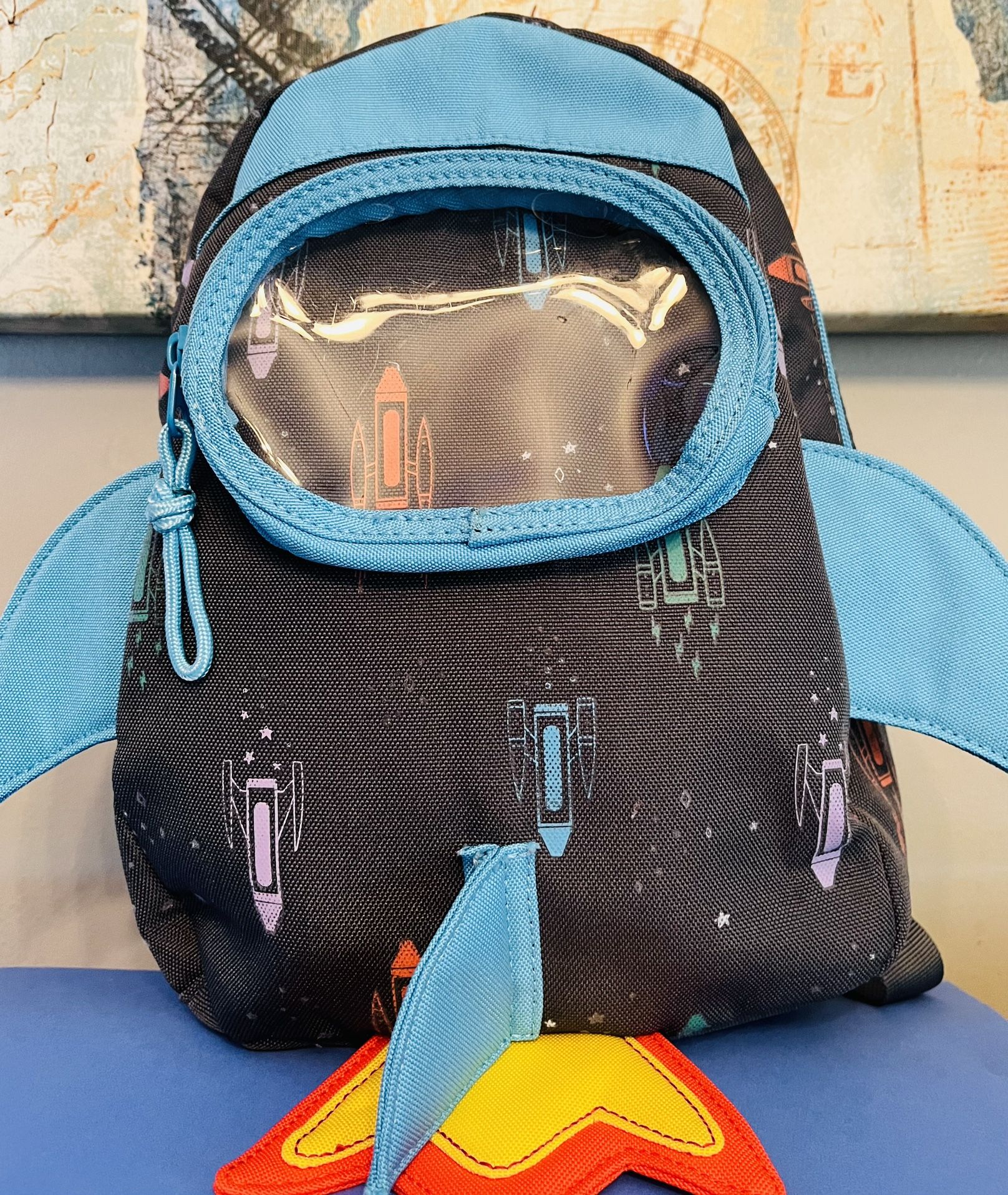 Space Rocket Small Toddler Backpack