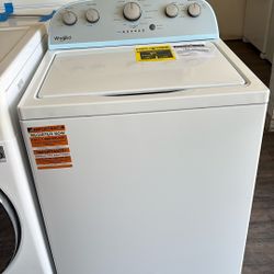 New Whirlpool Washer 