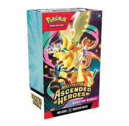 POKEMON SEALED ASCENDED HEROES BOOSTER BUNDLE