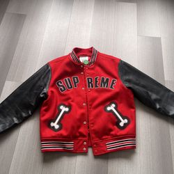 Supreme Varsity Jacket Size L