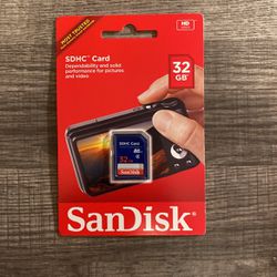 Sandisk Sdhc Card 32 Gb 20$ C My New Items Ty