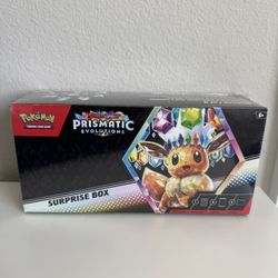 Pokemon Prismatic Evolutions Surprise Box 