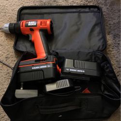 Black And Decker 18v Drill