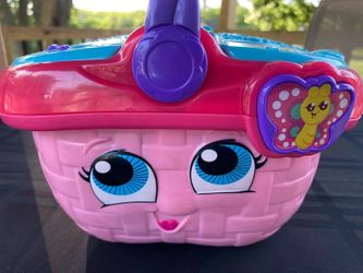 Baby Toy Kids Picnic Basket Learn Shapes & Sharing Leap Frog