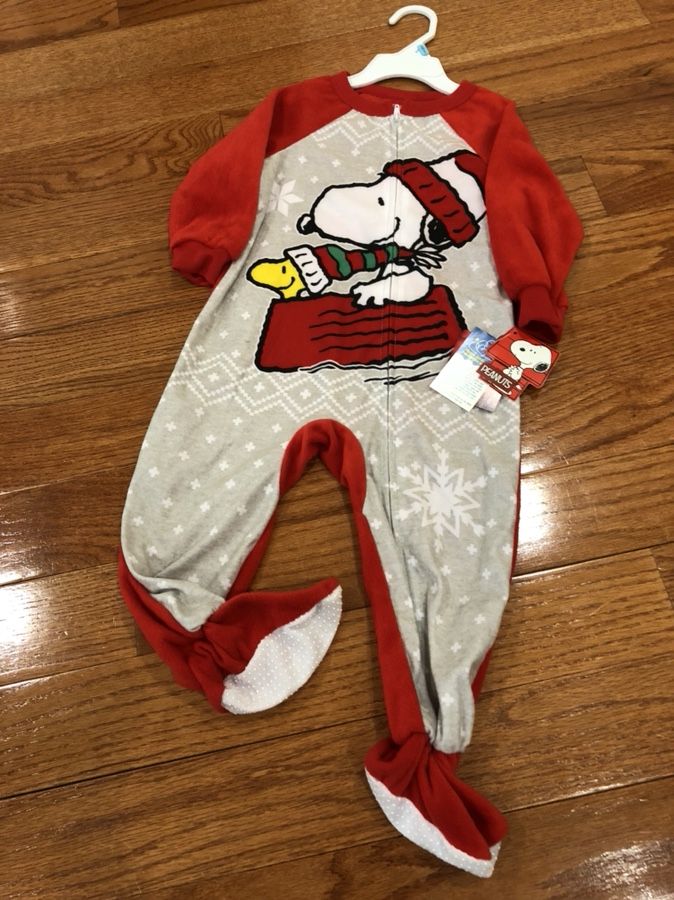 Toddler Snoopy onesie pj