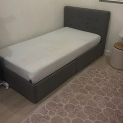 Twin Mattress & Frame 