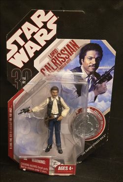 Star Wars 30th Anniversary Lando Calrissian in Smuggler Outfit Exclusive Coin #39 Empire Strikes Back