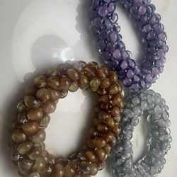 Rwandan Handcrafted Glass-blown Beads Bracelets