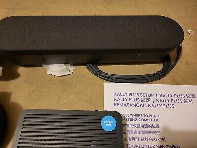Logitech Rally Plus Video Conferencing Kit Speakers Mic Pods Camera (contact info removed)25

