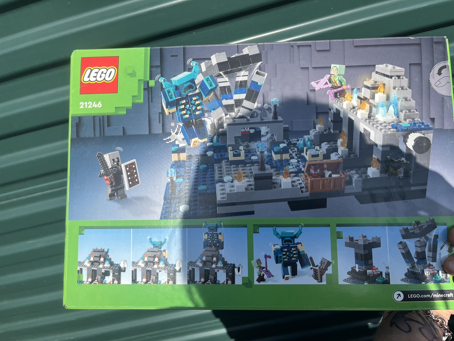 Minecraft Legos The Deep Dark Battle