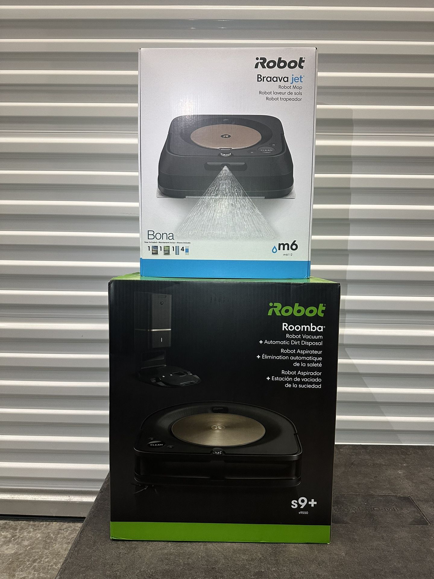 iRobot Roomba S9+ And Braava Jet M6 Bundle