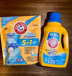Arm & Hammer Laundry Detergent Bundle set 4
