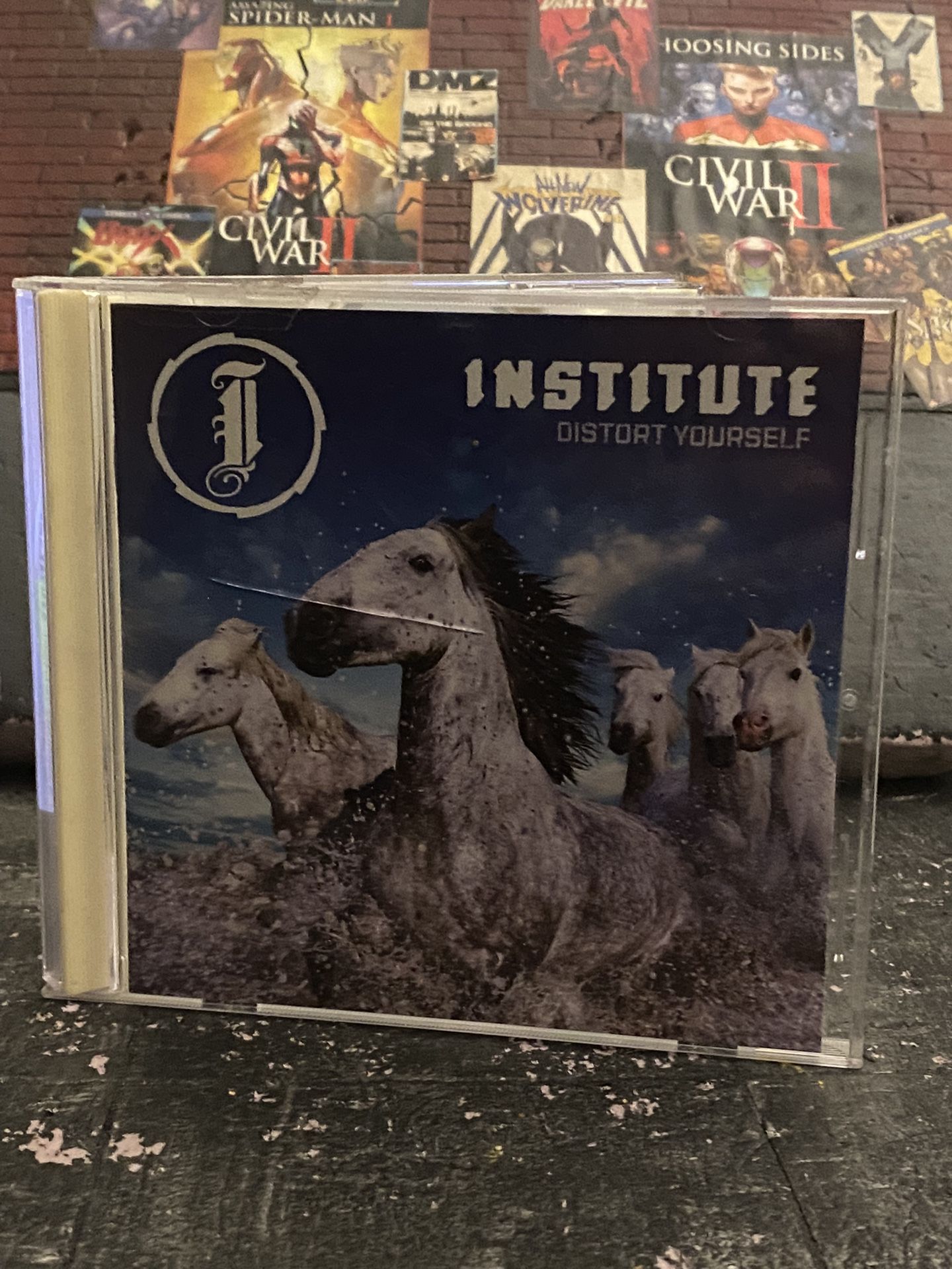 Distort Yourself - Music CD - Institute - 2005-09-13 - Interscope Records - Ver