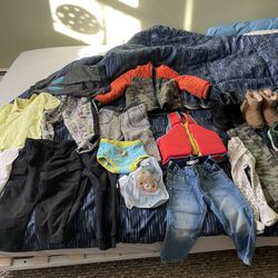 Lots Of  Boy Clothes, 2 T, 3 T, 5,6 Years Old- 1$ Each