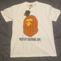 BAPE X MCM T - Shirt Size MEDIUM 