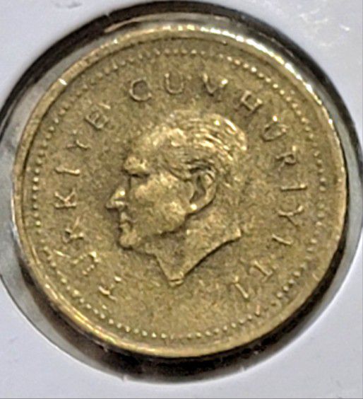 1995 Turkey 5000 Lira Coin