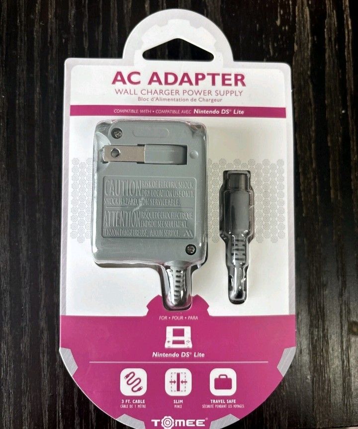 AC Adapter For Nintendo DS Lite 
