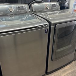 Samsung Washer And Gas Dryer Set 