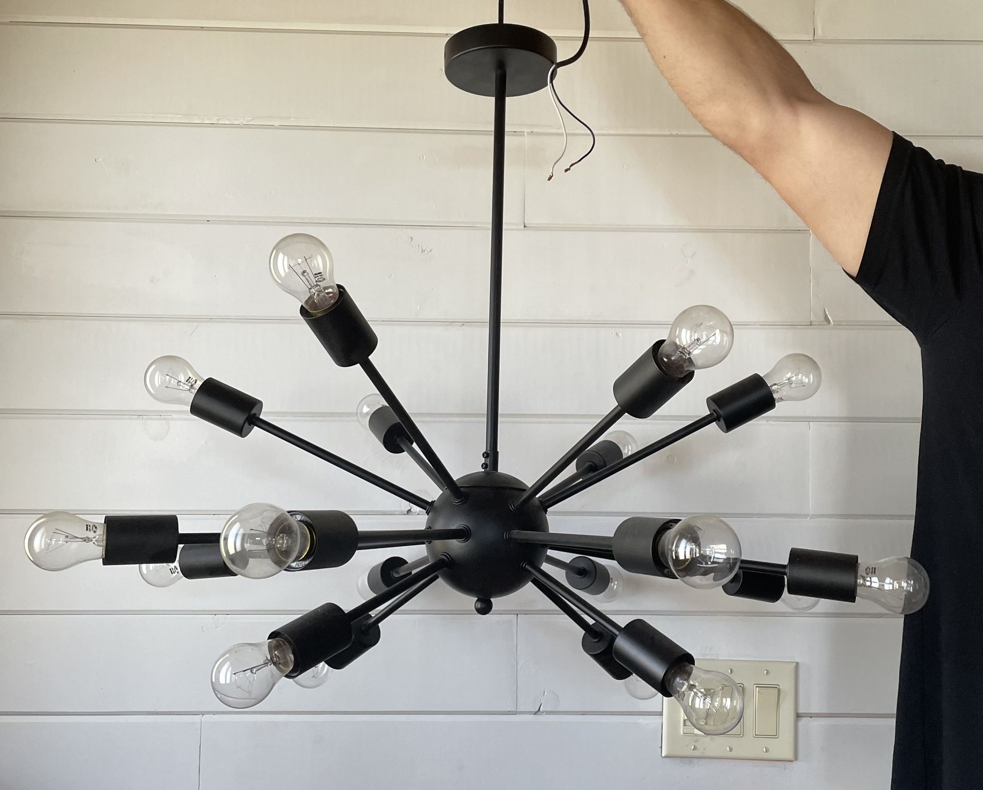 Sputnik Chandelier Light Fixture