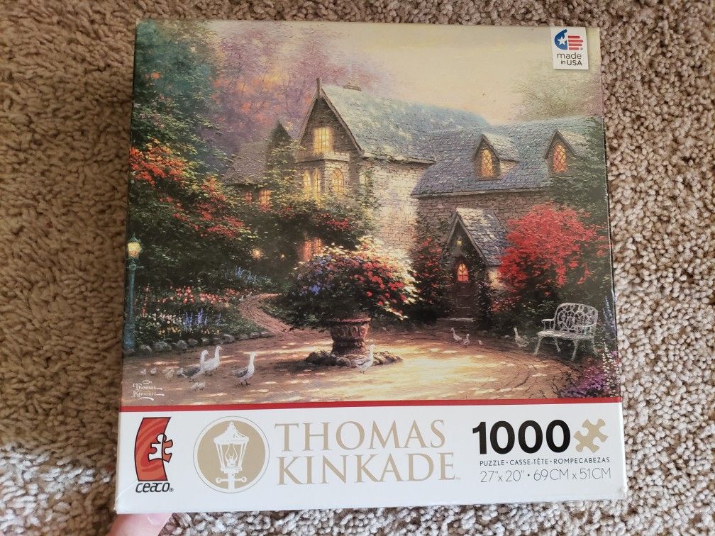 Thomas kinkade 1000pc puzzle