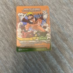 SDCC 2026 Naruto Mythos TCG Naruto Uzumaki IGN Promo Card Exclusive in hand