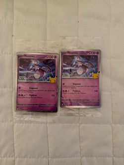 Pokemon 30th Celebration Mewtwo Promo 63/128 Unopened