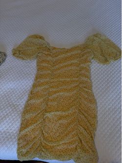 Womens Yellow dress
