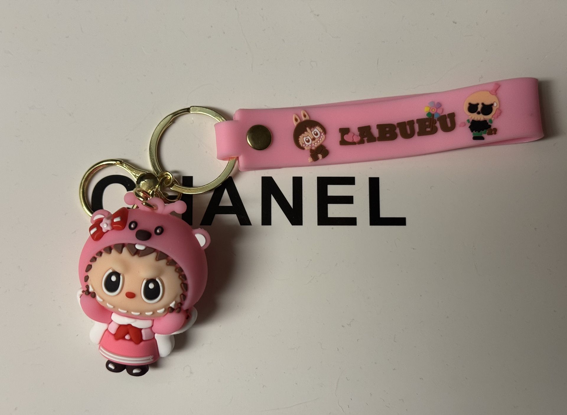 Labubu Keychains w/Wristlet