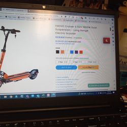 Emove Cruiser S 52V 1600W Dual Suspension- Long RANGE Electric  Scooter. 