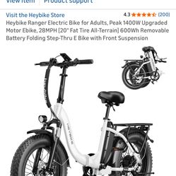 Foldable Electric Bike