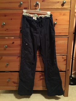 KOI navy blue scrub pants. XS