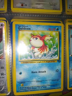 Pokemon goldeen 1998 Jungle Set