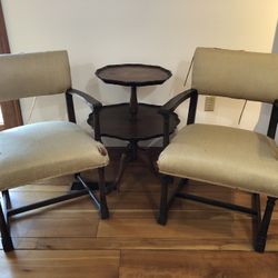 Pair Of Side Chairs - MAKE YOUR BEST OFFER:  Great Opportunity To Create Your Own Style 