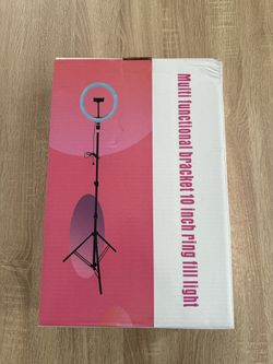 10 inch ring light with stand