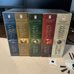 A Game of Thrones Book Series Box Set NEW SEALED