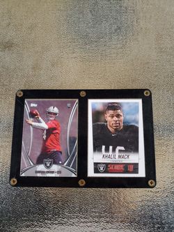 Rookie Derek Carr and Khalil Mack