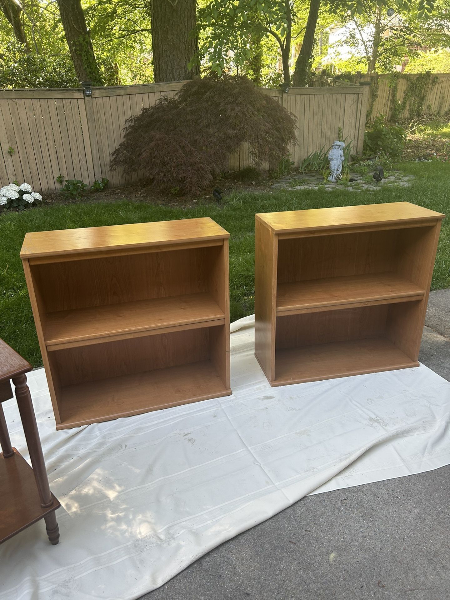 Bookshelves (stackable if Needed)
