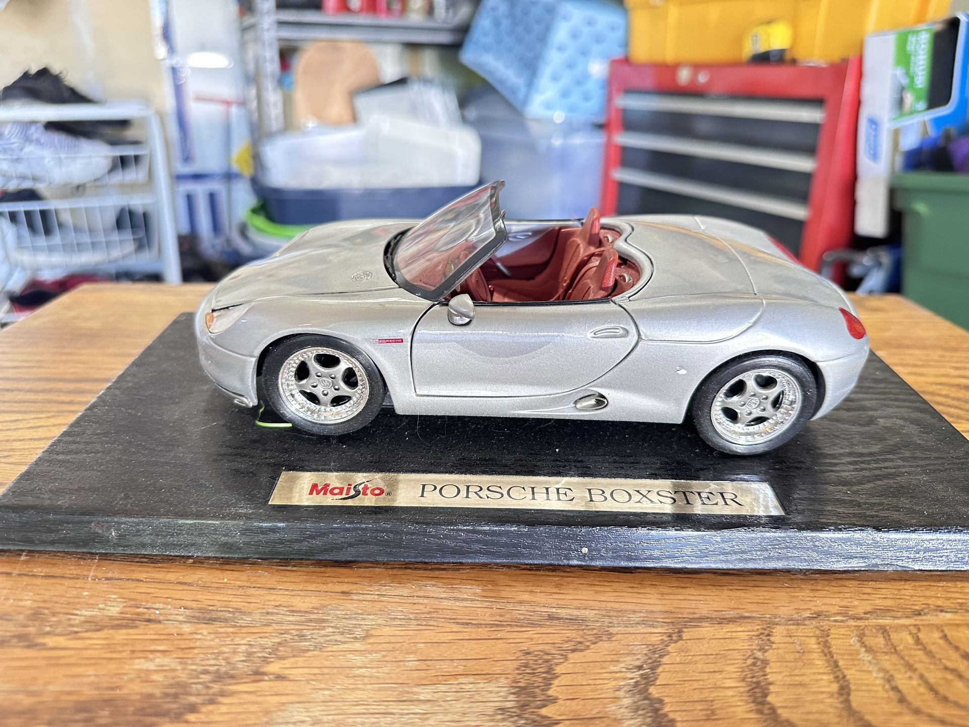 maisto 1:18 porsche boxster model car