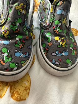 Yoshi Vans Toddler size 4