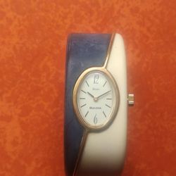 dior Bulova bangle watch 