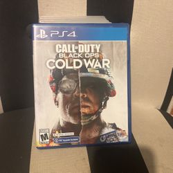Call Of Duty Cold War ( Ps5 Upgrade Available)