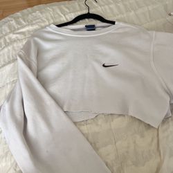 Xxl Nike Cropped Sweatshirt 